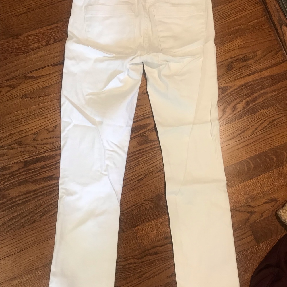 White jeans jcrew